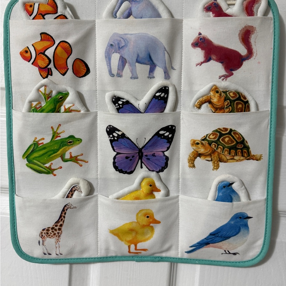 Lovevery Quilted Critter Pockets